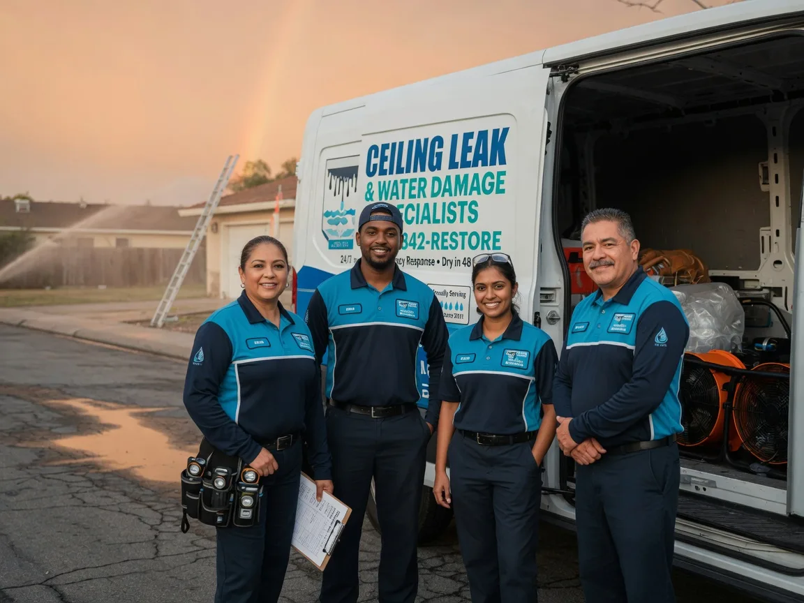 Ceiling Leak Cleanup company in West Grove, PA