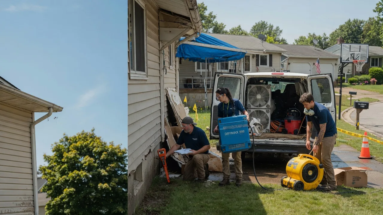 Ceiling Leak Cleanup in West Grove, PA near me